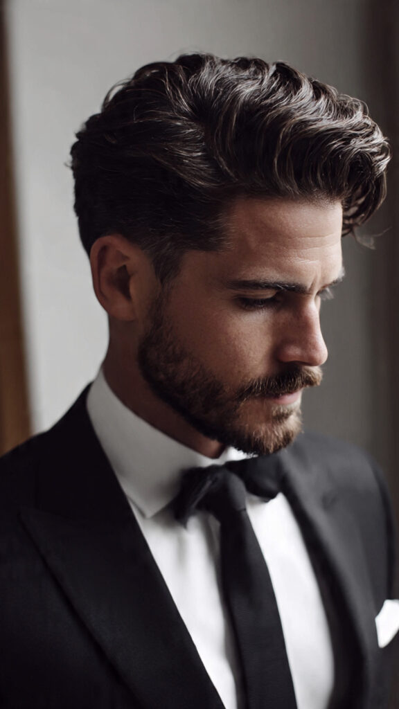 13 groom hairstyles for wedding that look 11