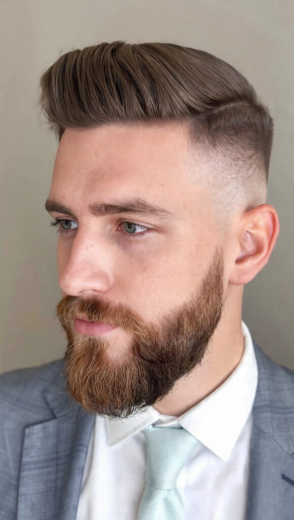 15 groom hairstyles with beard for the 10