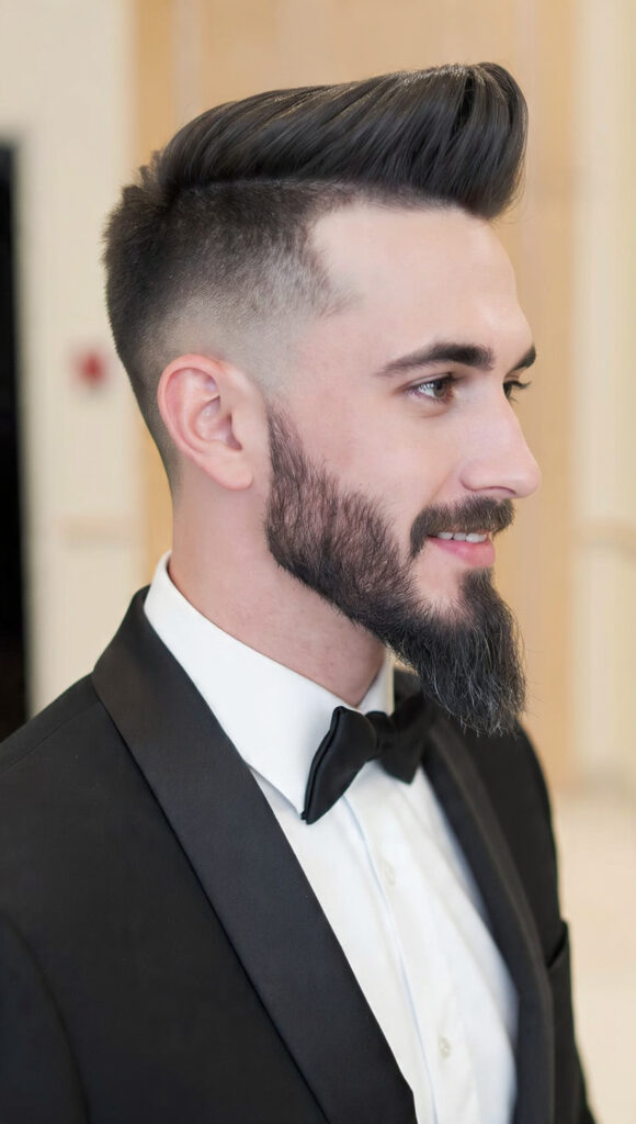 15 groom hairstyles with beard for the 13