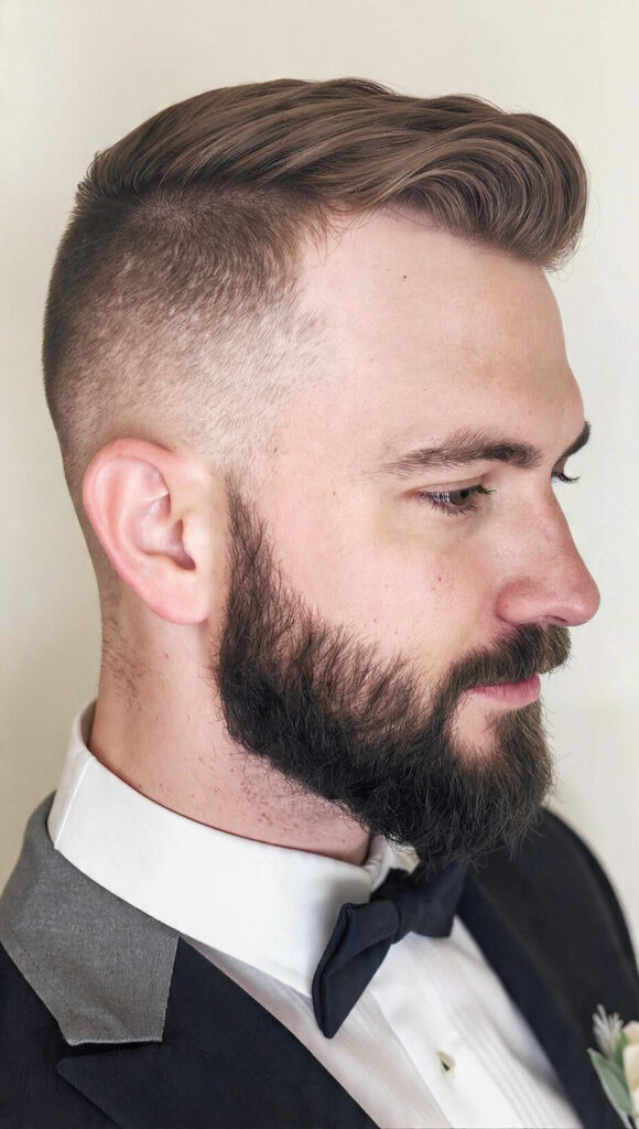 15 groom hairstyles with beard for the 16