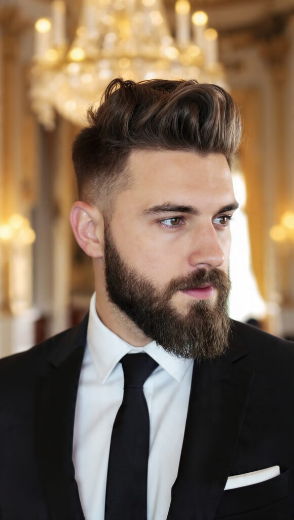 15 groom hairstyles with beard for the 2