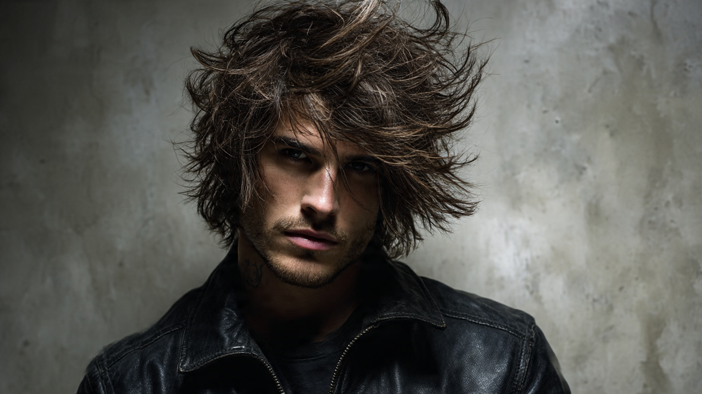 14 Men’s Wolf Cut Styles That Redefine Bold Hair