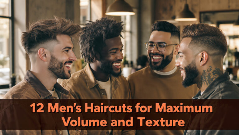 12 Men’s Haircuts for Maximum Volume