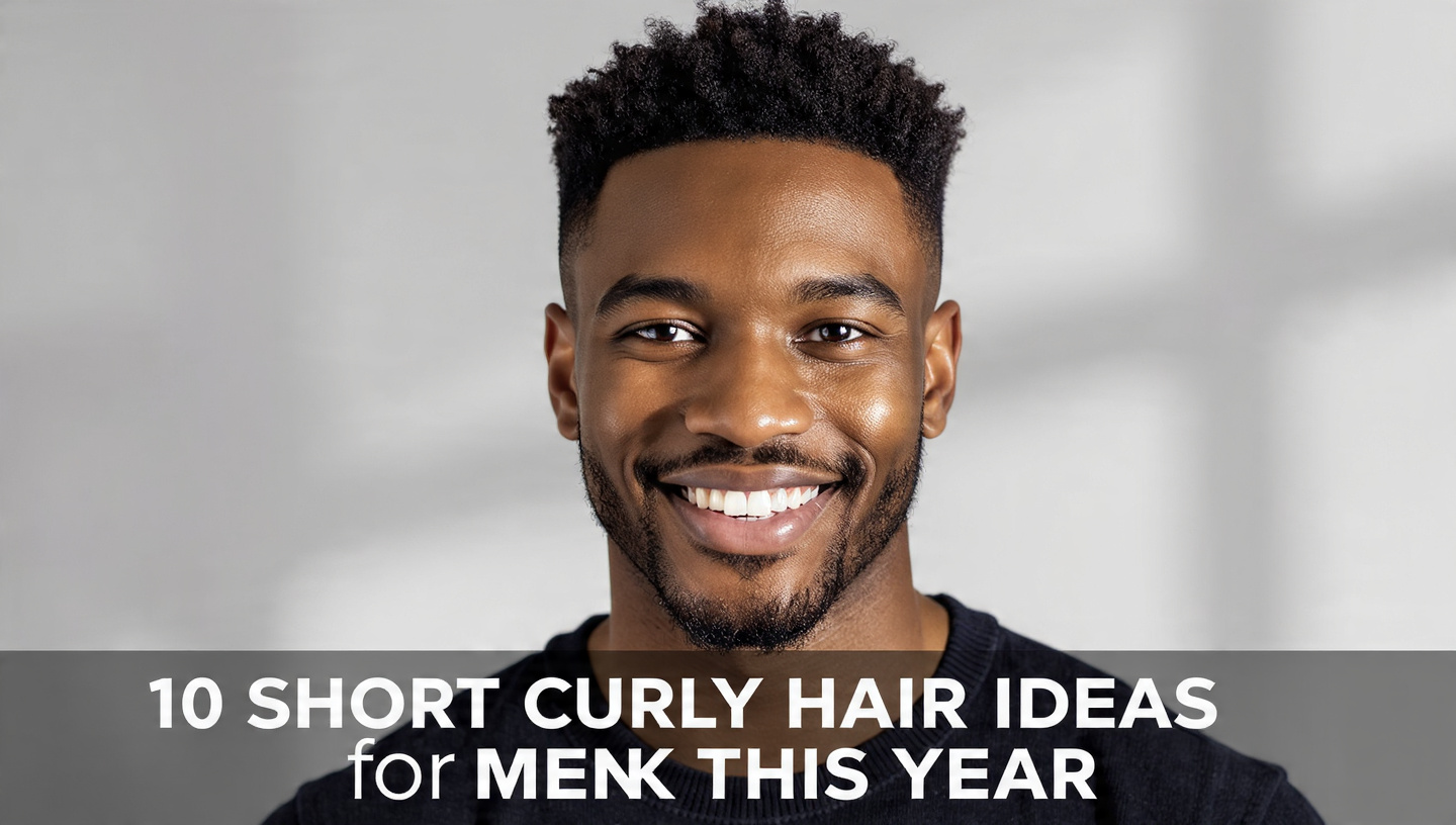 10 Short Curly Hair Ideas for Men to Rock This Year