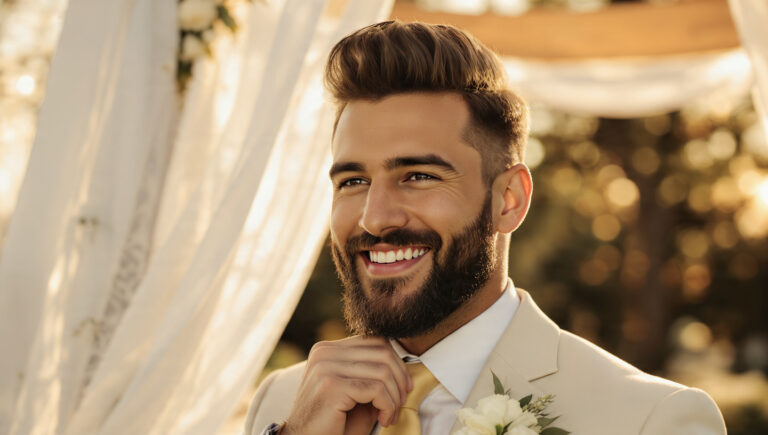15 Groom Hairstyles with Beard for the Big Day