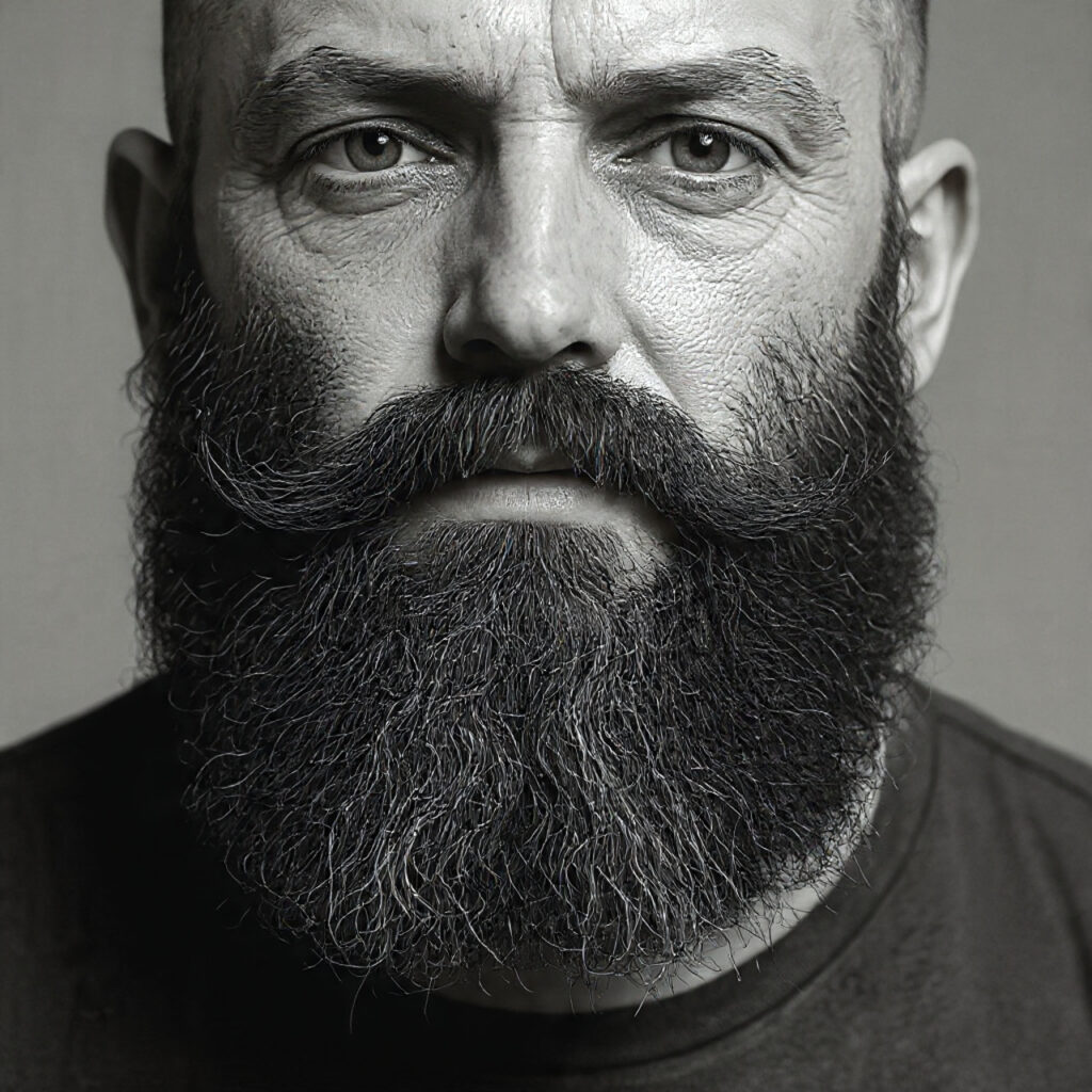 the circle beard style for strong jawlines the circle beard style for strong jawlines