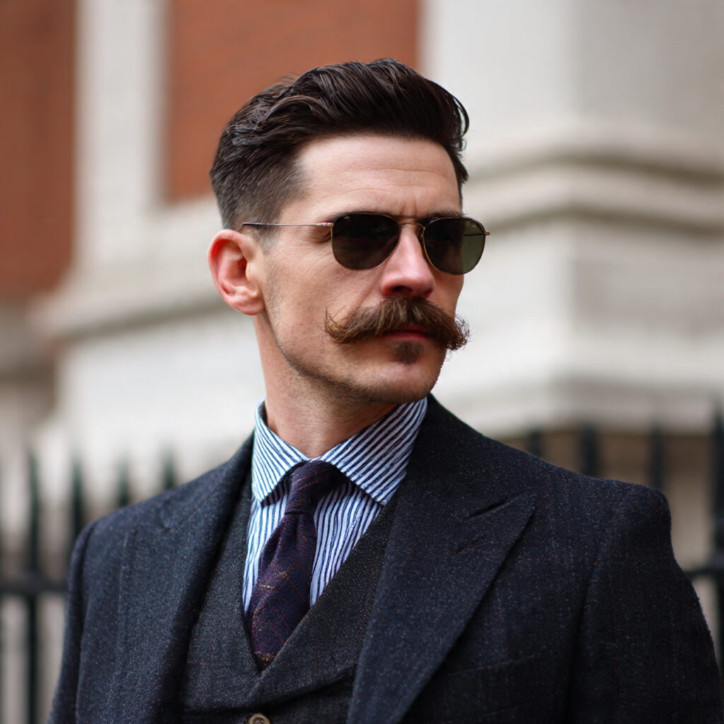 the refined handlebar mustache styles without beard the refined handlebar mustache styles without beard