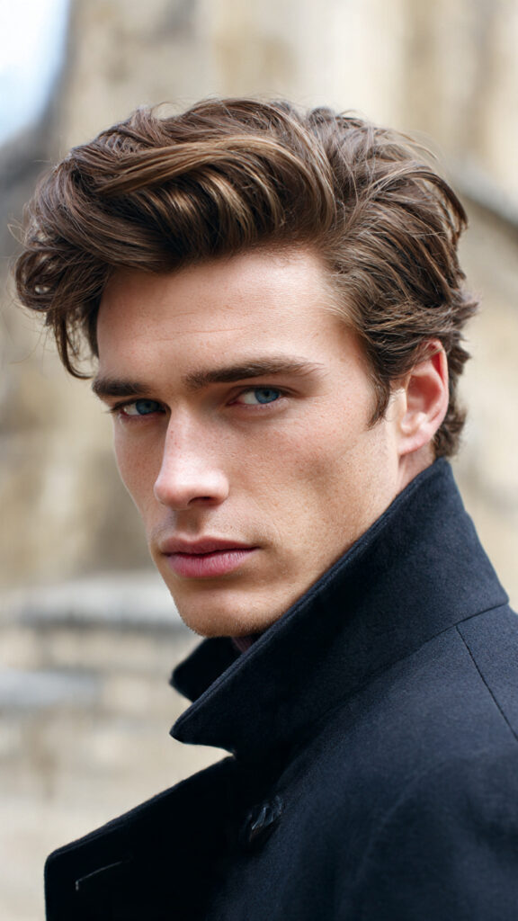 the sophisticated french twist hairstyle of men the sophisticated french twist hairstyle of men
