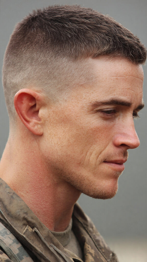 10 military style haircuts for men with 2 1