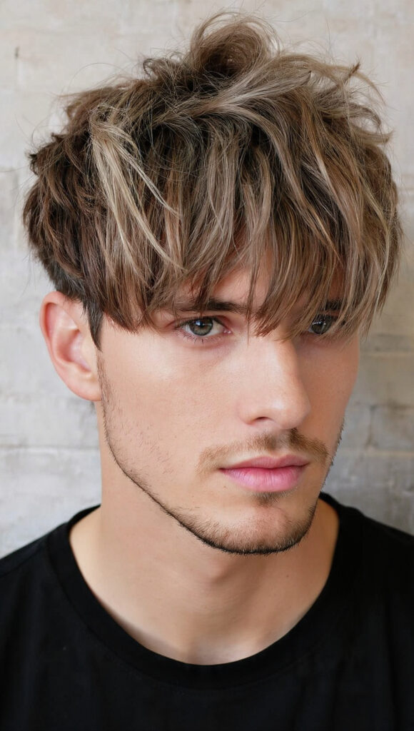 10 short shaggy haircuts for men with 3