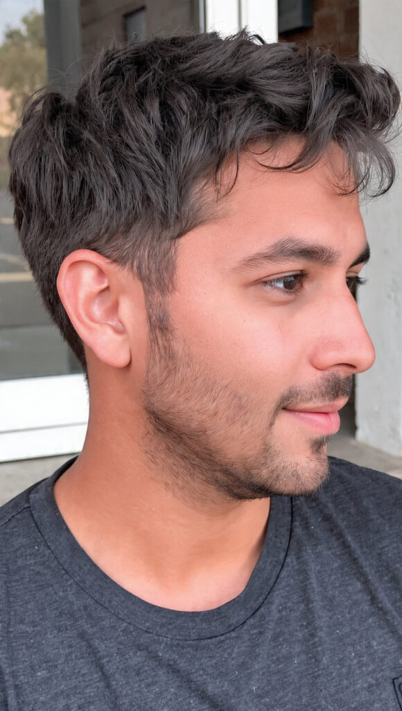 10 short shaggy haircuts for men with 5