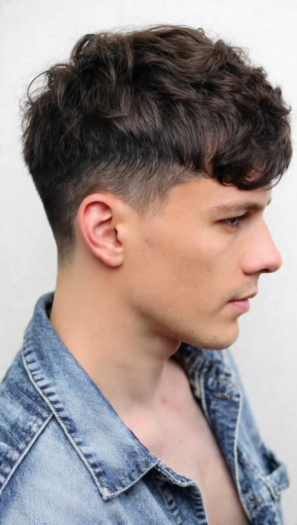10 short shaggy haircuts for men with