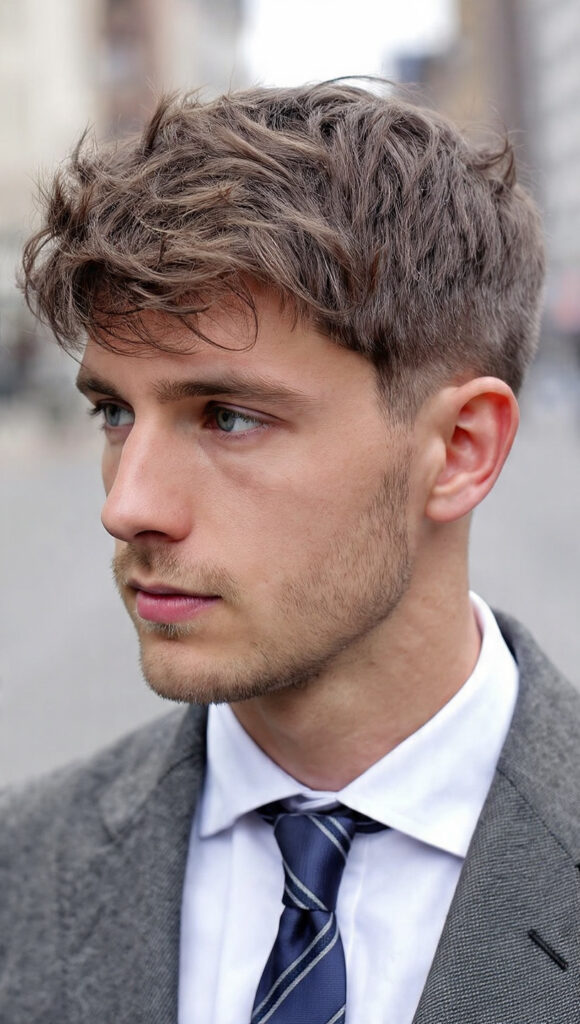 10 short shaggy haircuts for men with 9