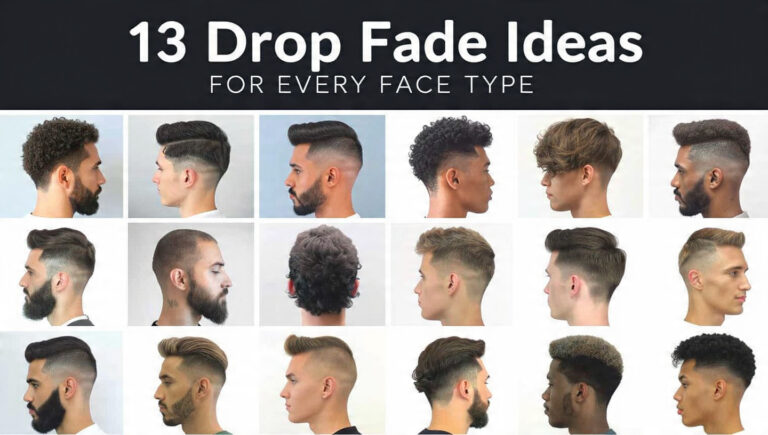 13 Drop Fade Haircut Ideas for Every Face Type
