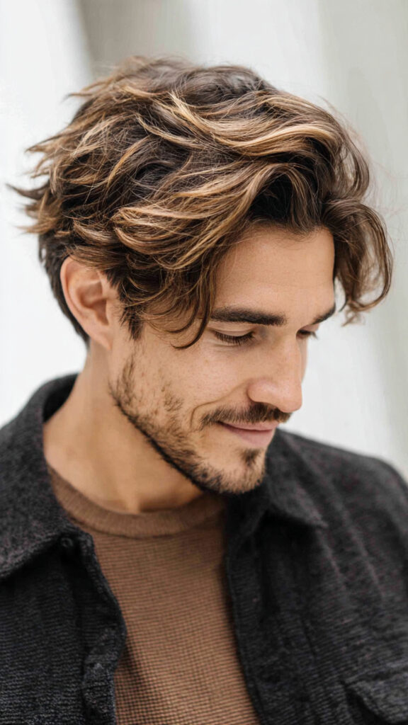 men s hair balayage ideas for a subtle