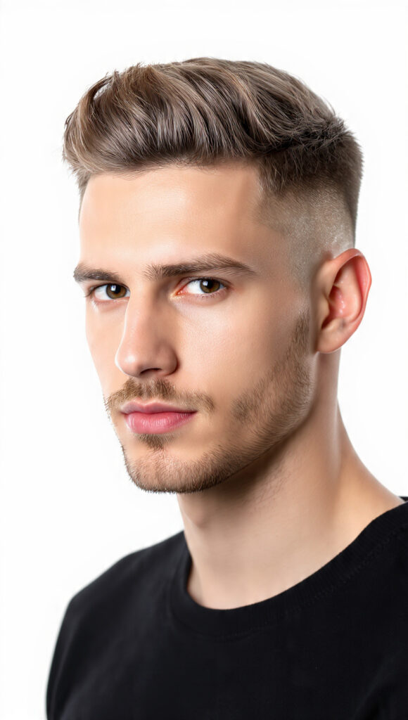 photorealistic portrait of a handsome man with 1