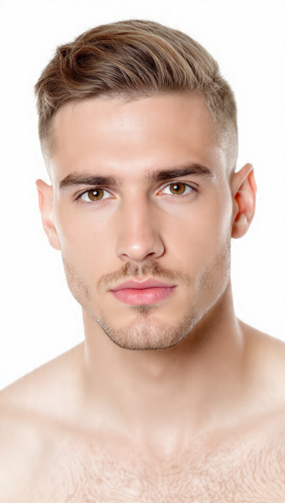 photorealistic portrait of a handsome man with 11