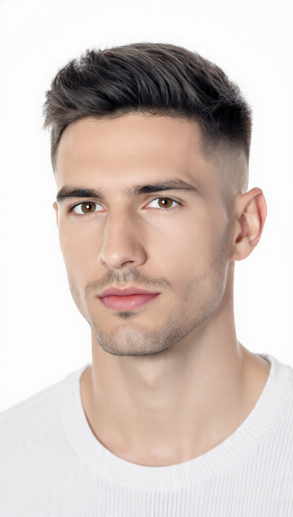 photorealistic portrait of a handsome man with 14