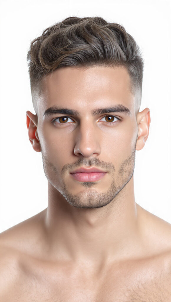 photorealistic portrait of a handsome man with 16