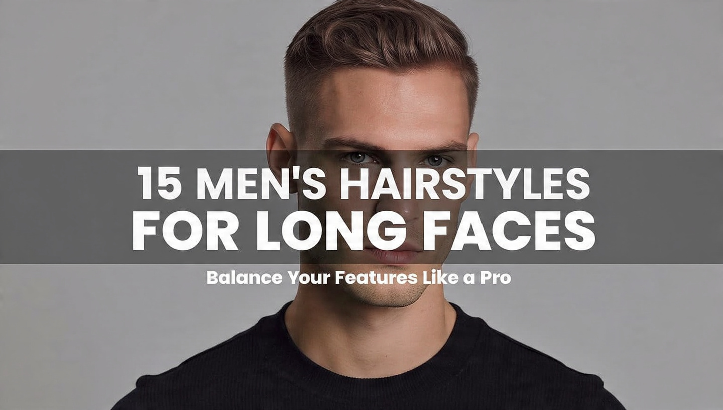15 Men’s Hairstyles for Long Faces That Balance Features