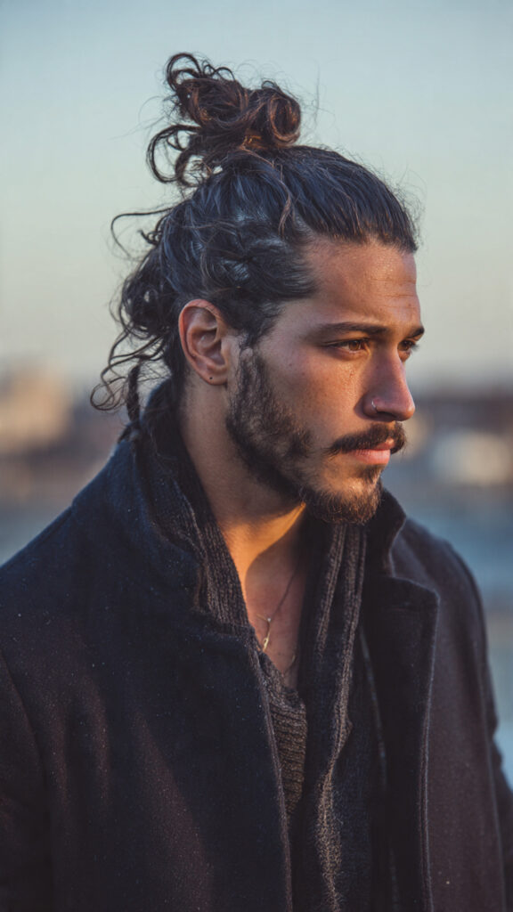 the modern man bun the modern man bun