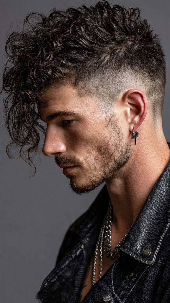 the modern mullet fade