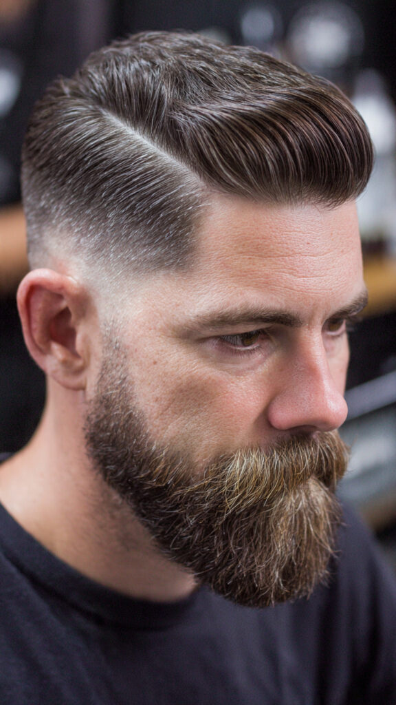 the sharp drop fade with hard part