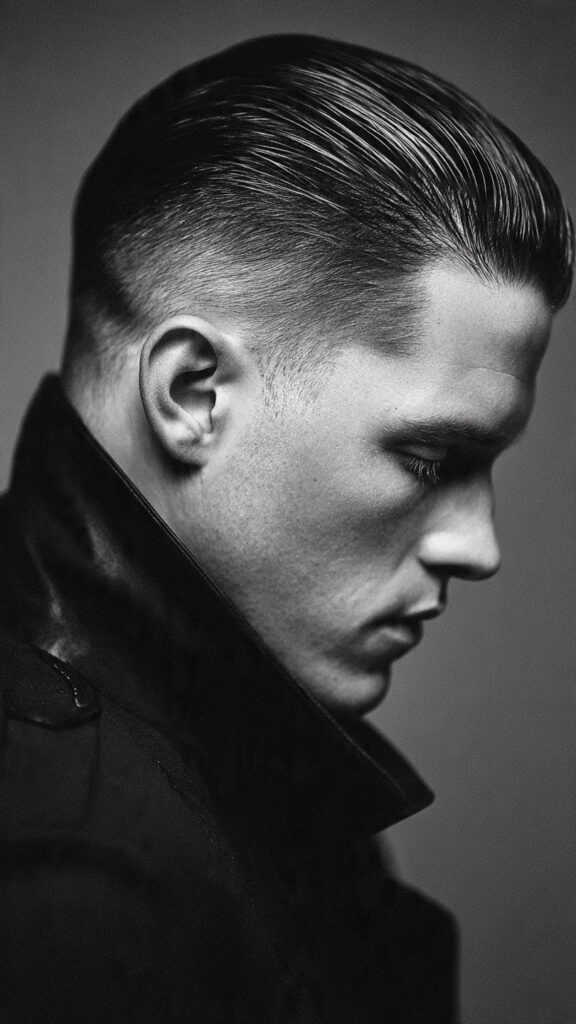 the slicked back undercut